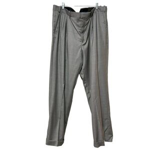 NWT Tricots St Raphael Pleated Front Trouser Dress Pants 100% Wool Size 40x30